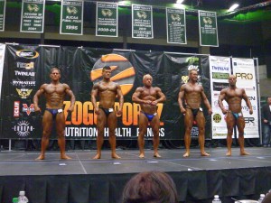 Receiving trophy open - group