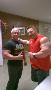 Doug and Flex Lewis 14 March 2016