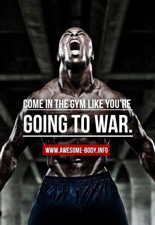 Going to War and the Gym