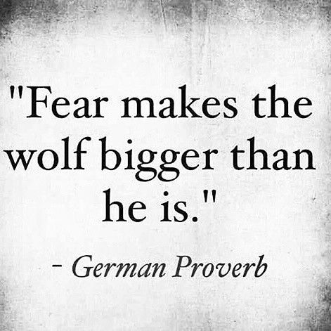 Fear Makes the Wolf Bigger Than He is
