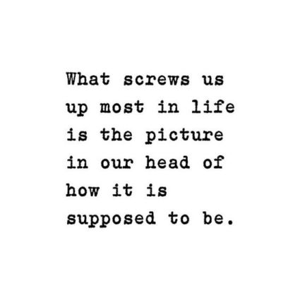 Sadness-What screws us up most in life....